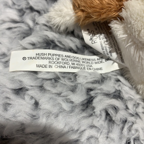 3 for $15 💥 Russ Hush Puppies Hound Dog 5" Plush Stuffed Animal - Picture 11 of 13